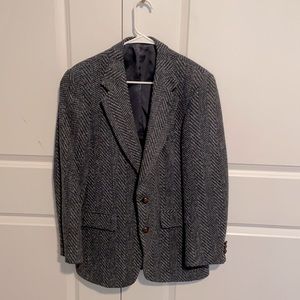 Tweed 100% Wool Blazer (Size 42R) made in the USA